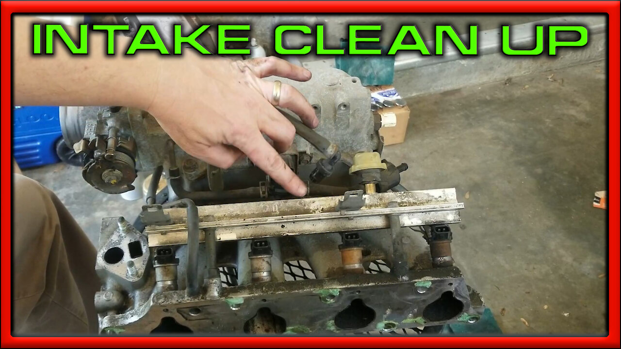 Removing and Cleaning the 2001 Sludge Accord Intake manifold