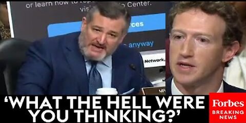 BREAKING NEWS: Ted Cruz Unleashes On Mark Zuckerberg In Senate Judiciary Hearing On Social Media