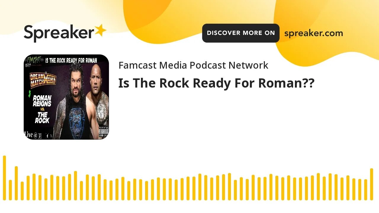Is The Rock Ready For Roman??