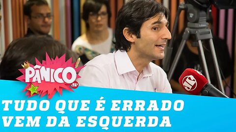 'Tudo que é errado para o Brasil, vem da esquerda', diz Tomé Abduch