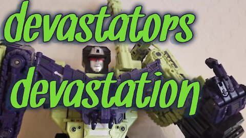 Devastator Annihilate, Current Transformer Masterpiece Display - Decepticons