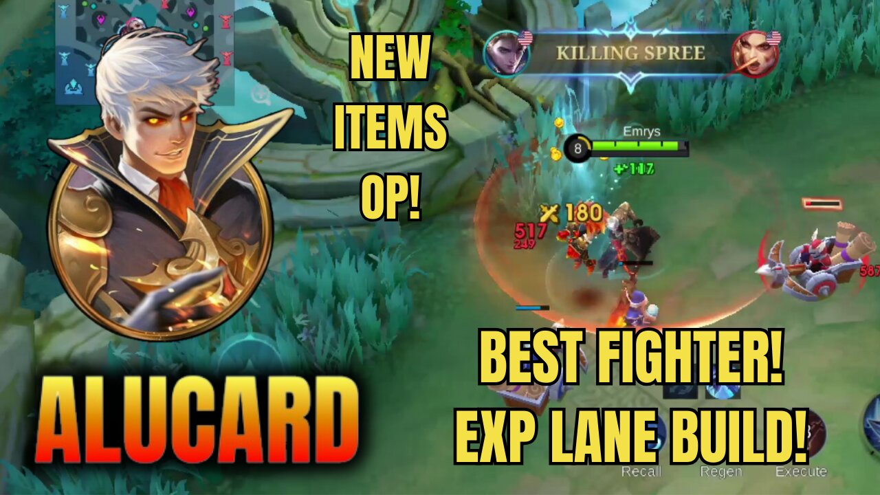 BEST FIGHTER! NEW OP ITEMS! Epic Ranked Alucard