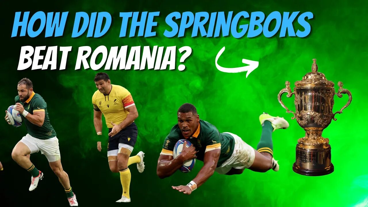 Springboks v Romania: The Ultimate Rugby World Cup Review