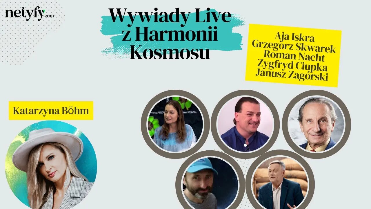 Wywiady na żywo z Harmonii Kosmosu - Katarzyna Bohm