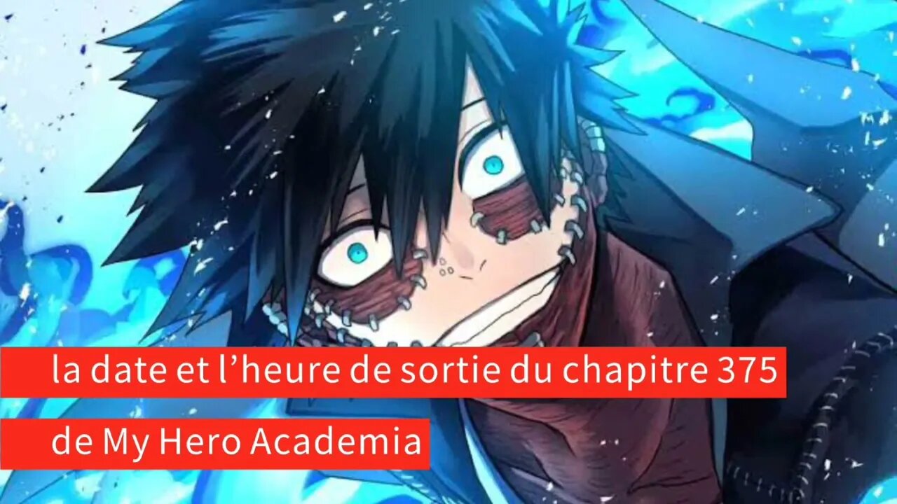Date de sortie My Hero Academia Chapitre 375