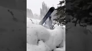 Snowboarding Super Fail! #MegaFails #Shorts