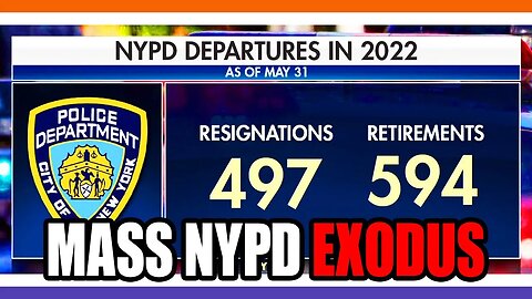 The NYPD Exodus Accelerates 🟠⚪🟣 NPC Politics