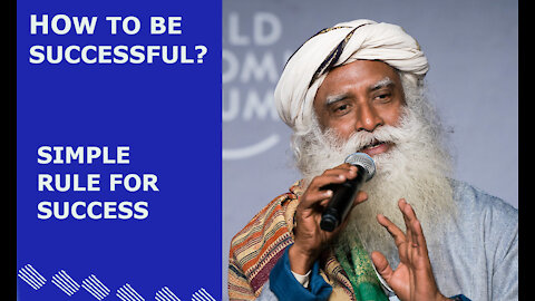 Sadhguru Talks about Success