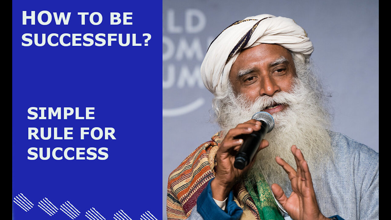 Sadhguru Talks about Success