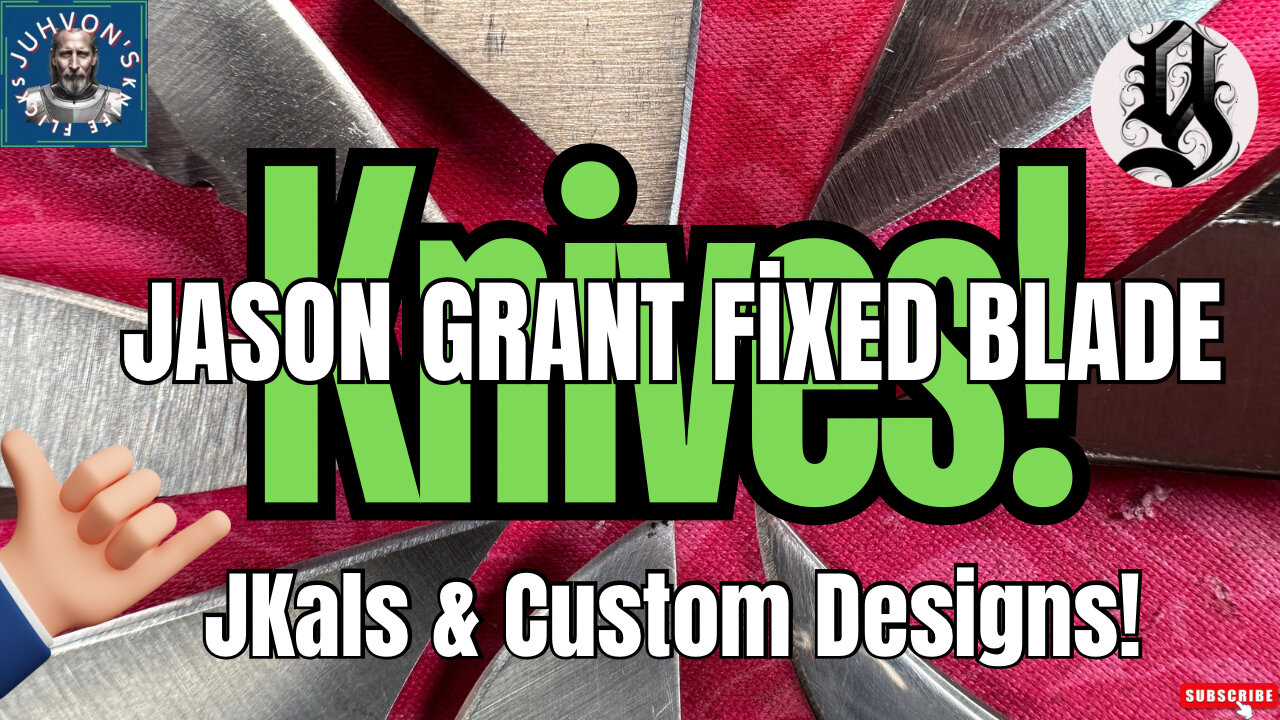 Jason Grant EDC Fixed Blade Knives. The JKal!