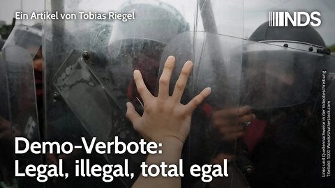 Demo-Verbote: Legal, illegal, total egal | Tobias Riegel | NDS-Podcast