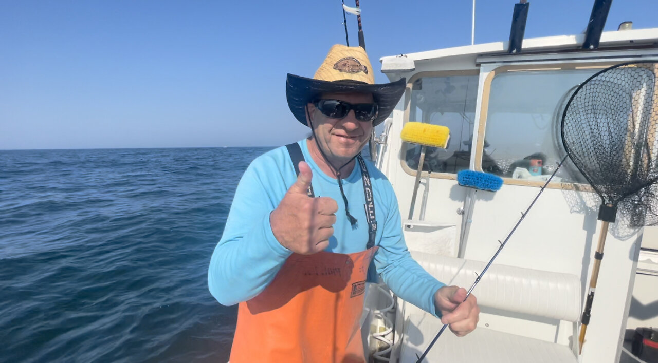 High Hook Phil Lopiccolo aboard the Fishing Boat “Naida” Montauk NY