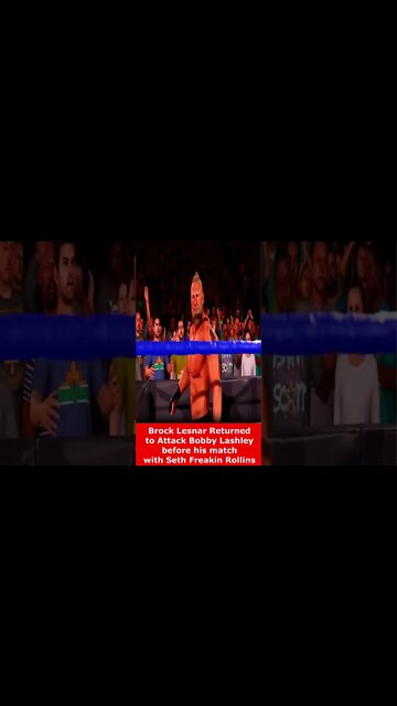 Brock Lesnar Returned to WWE to Attack...