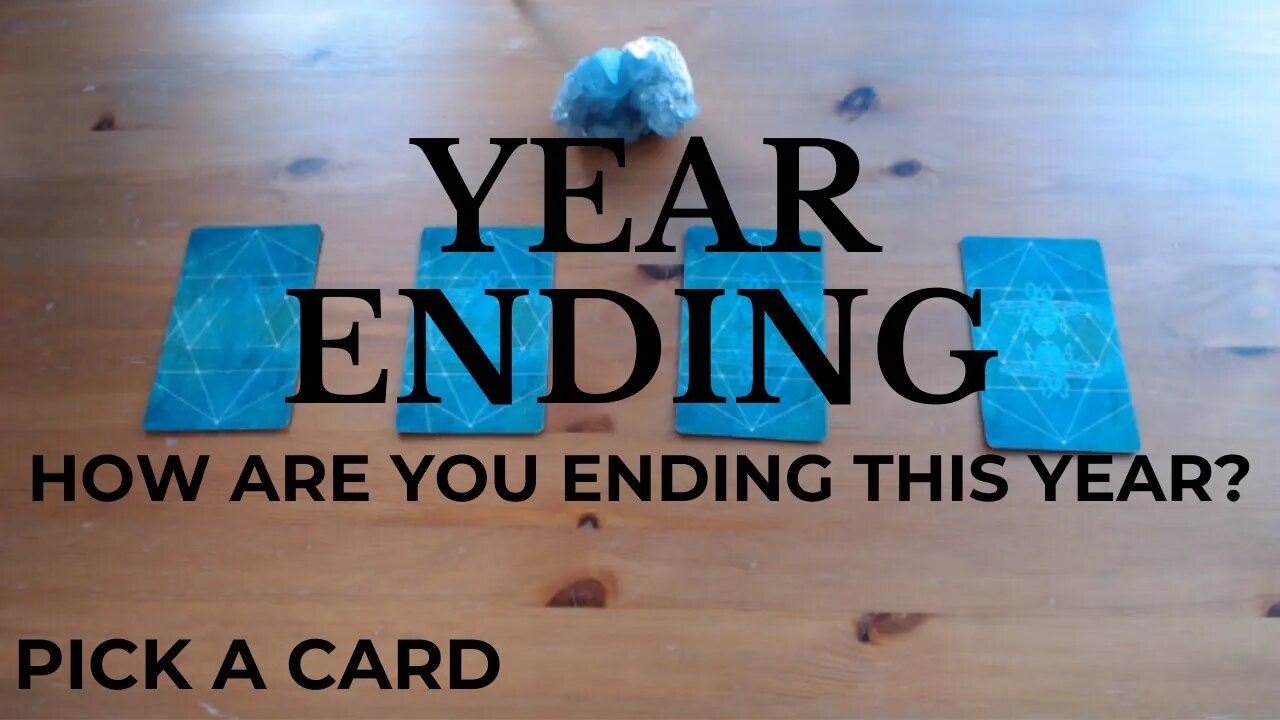 How you are ENDING THIS YEAR 2023 || PICK A CARD Tarot Reading