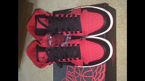 HYPEBEAST NO LIKE ME. UNBOXING! HEEATT! NEW PICK UP"AIR JORDAN 1 "BRED" MID BLACK/GYM RED" #SGK23TV