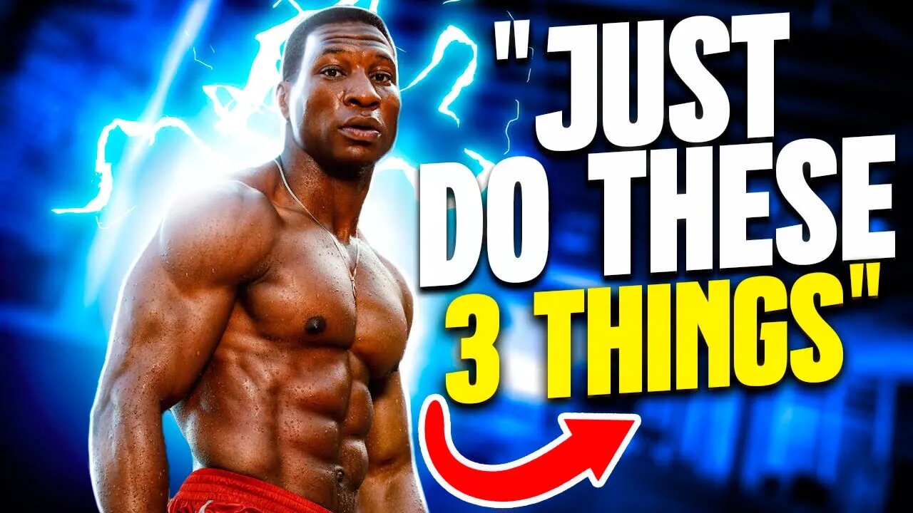 Jonathan Majors 3 Secrets That Got Him RIPPED For Creed 3 (Full Program)