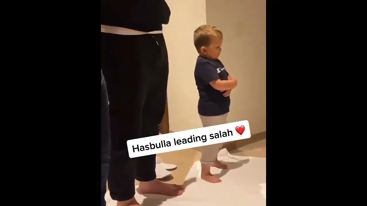 Hasbulla Leading Salah (Prayer)! 😍🤲🏾#shorts #hasbulla #islam #viral