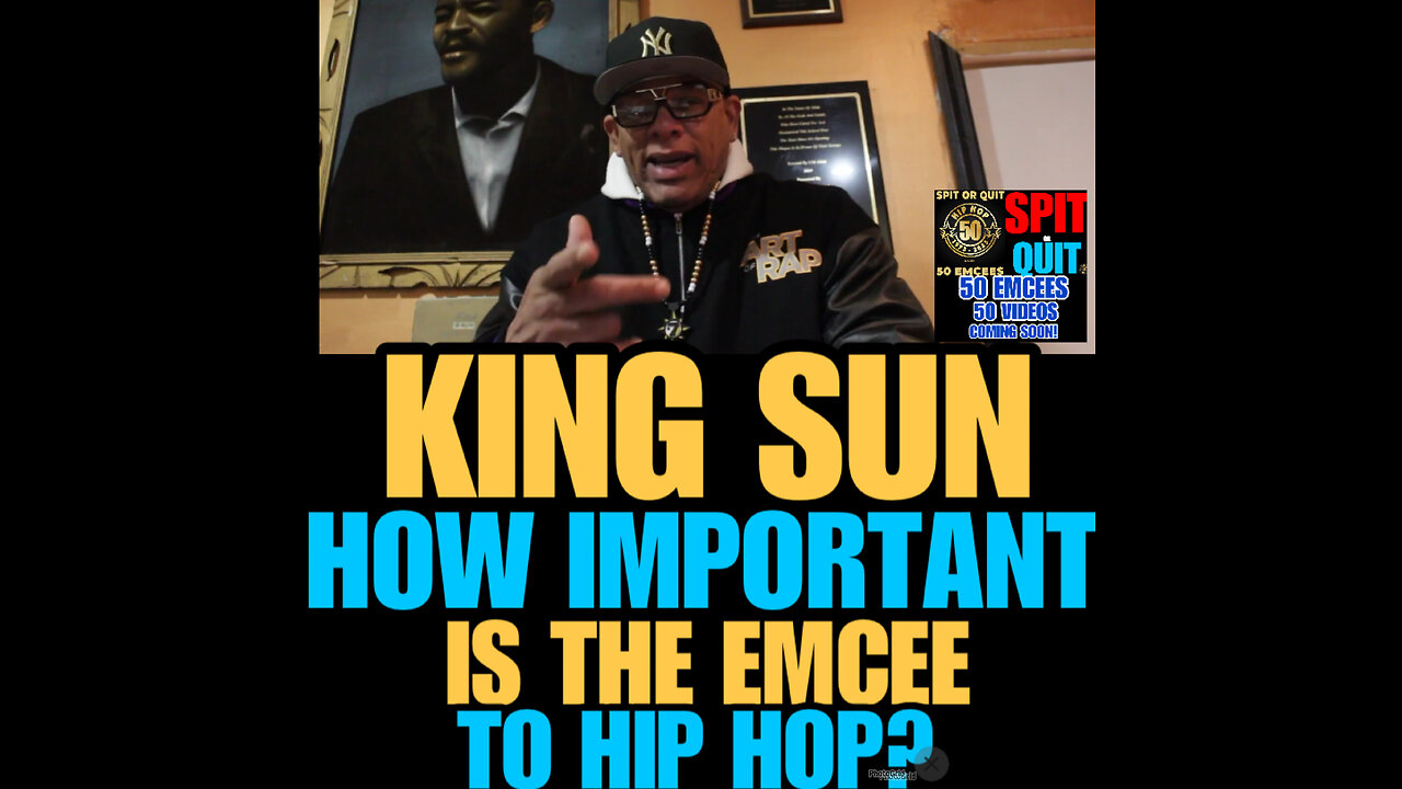 SORQ #11 LEGENDARY KING SUN- HOW IMPORTANT IS THE EMCEE TO HIP HOP?