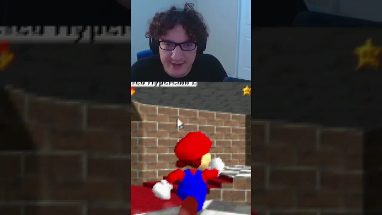 Mario tricks through the doors clip