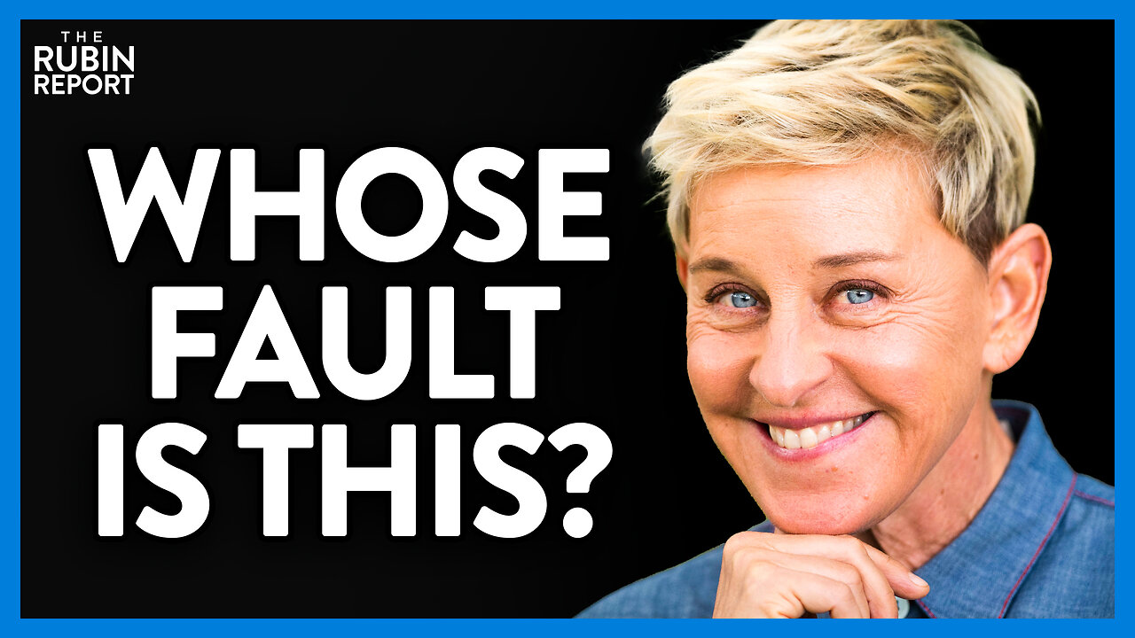 Ellen DeGeneres Stuns by Blaming Natural Disaster on This | Direct Message | Rubin Report