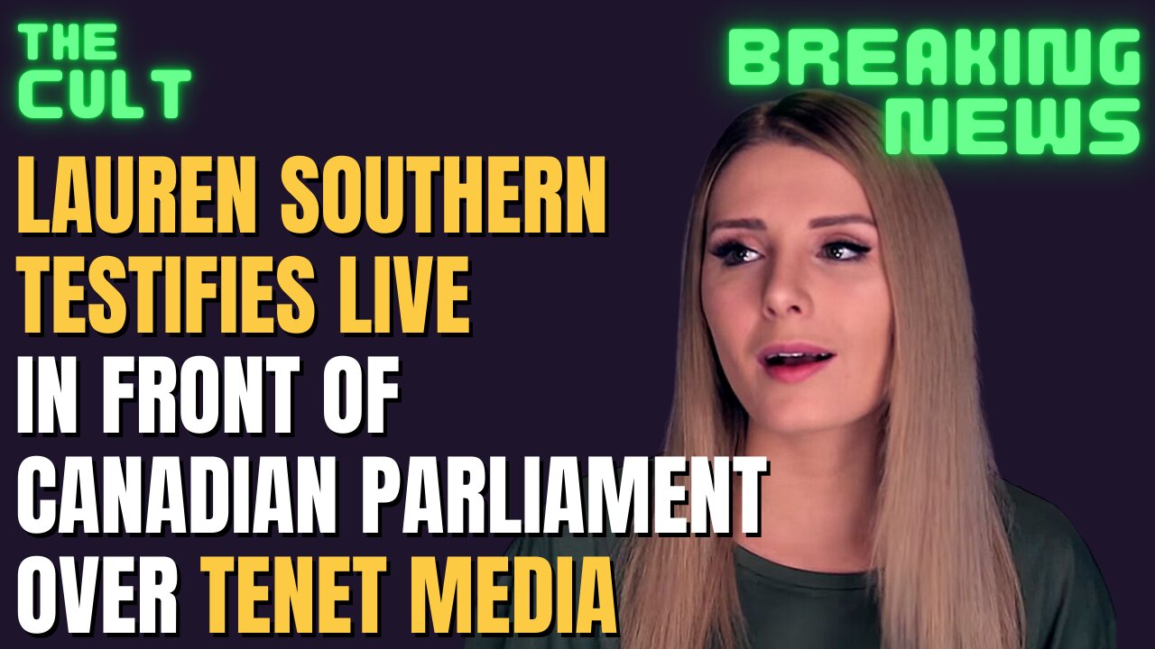 BREAKING NEWS: Lauren Southern Testifies LIVE about the Tenet Media Russian Inference Scandal