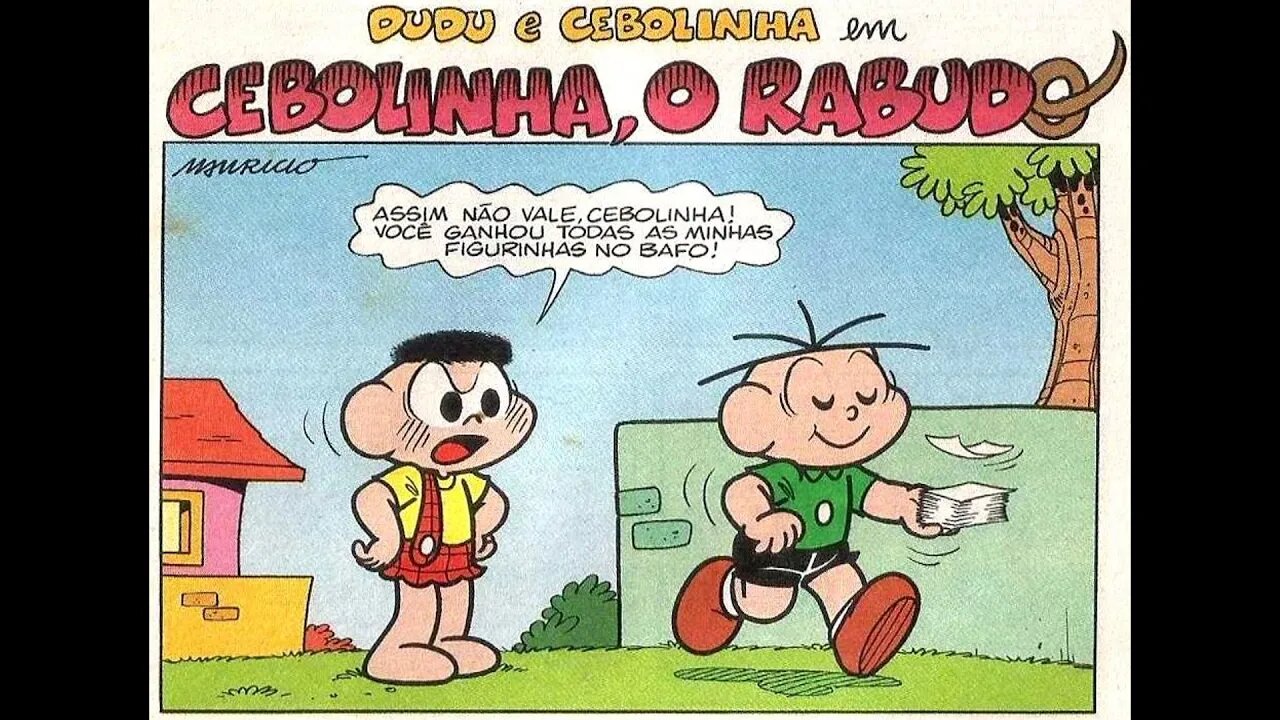 Dudu&Cebolinha em-Cebolinha, o rabudo | Gibis do Rapha 2