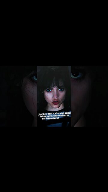 wednesday cold moments // #wednesday #wednesdayaddams