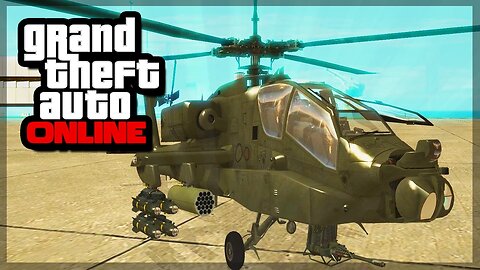 GTA 5 Online Heist DLC Savage Attack Chopper Gameplay (GTA 5 Heist Update)