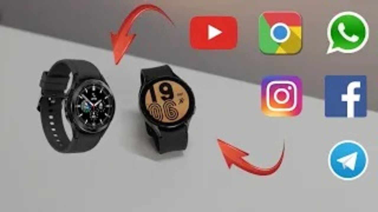 Como instalar qualquer aplicativo no Galaxy Watch 4 (Pack de apps na descrição)