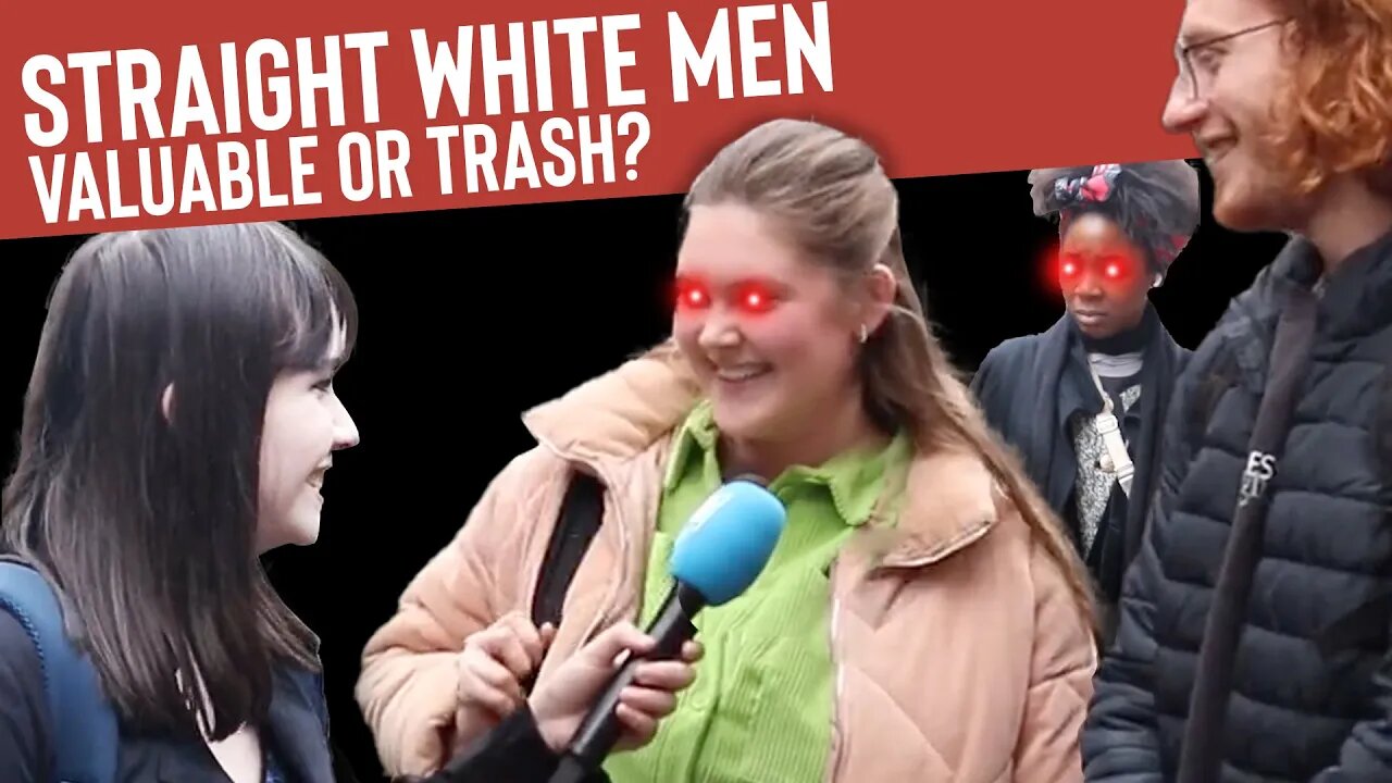 "Straight white men have no value": reaction 😳