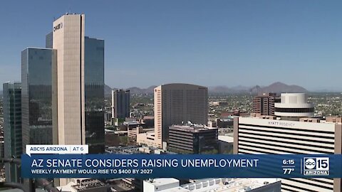 Arizona senate considers raising unemployment