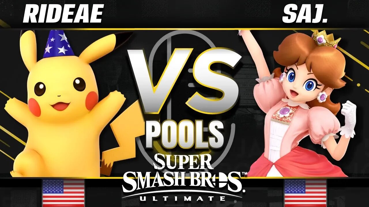 Rideae (Pikachu) vs. saj. (Daisy) - Ultimate Pools - SC United