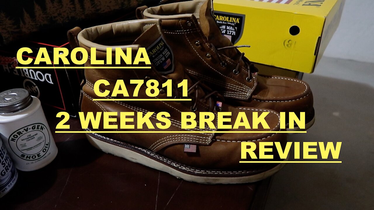 CA7811 CAROLINA MOC TOE 2 weeks break in review