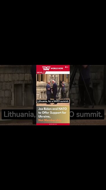 Joe Biden and NATO to Offer Support for Ukraine, not Membership-World-Wire #shorts