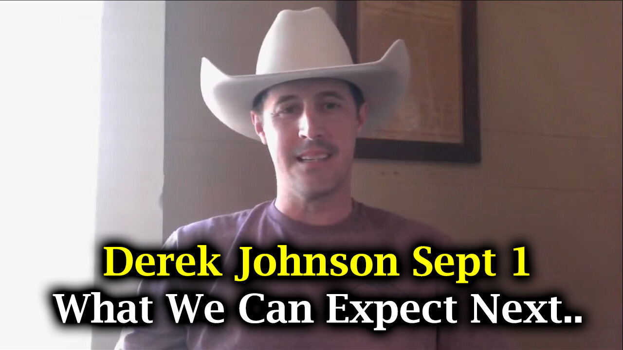 Derek Johnson - What We Can Expect Next - September 3..