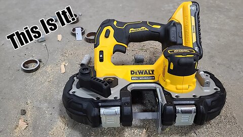 DEWALT DCS377 Atomic 20V Brushless 1-3/4" Compact Bandsaw Review