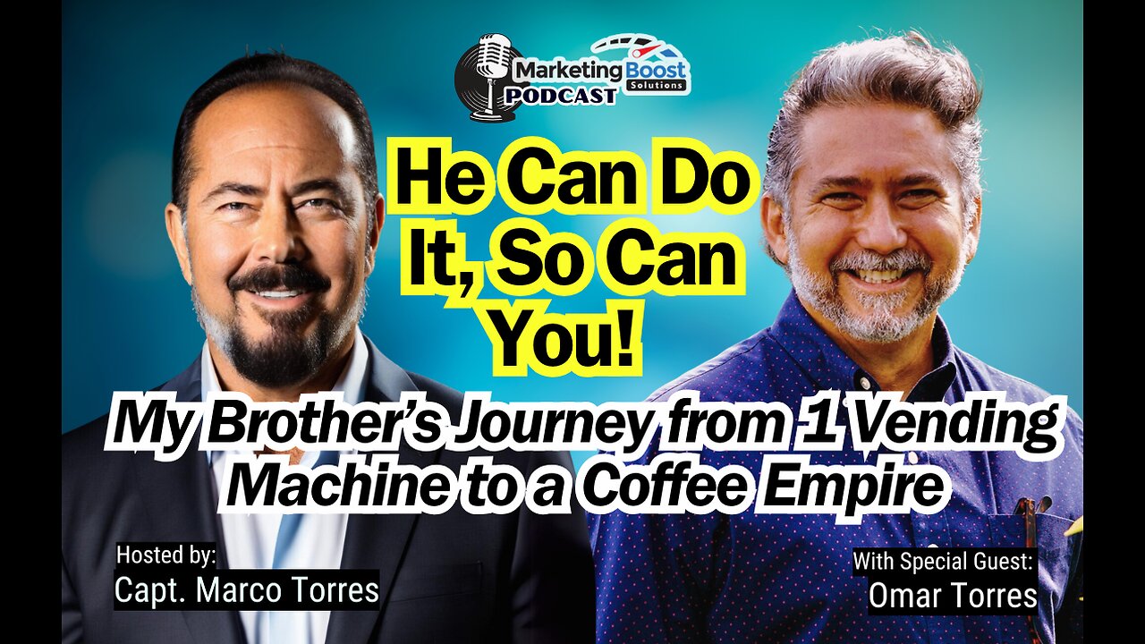 Turn Your Passion into Purpose! My Brother’s Journey from Vending Machine to Coffee Empire