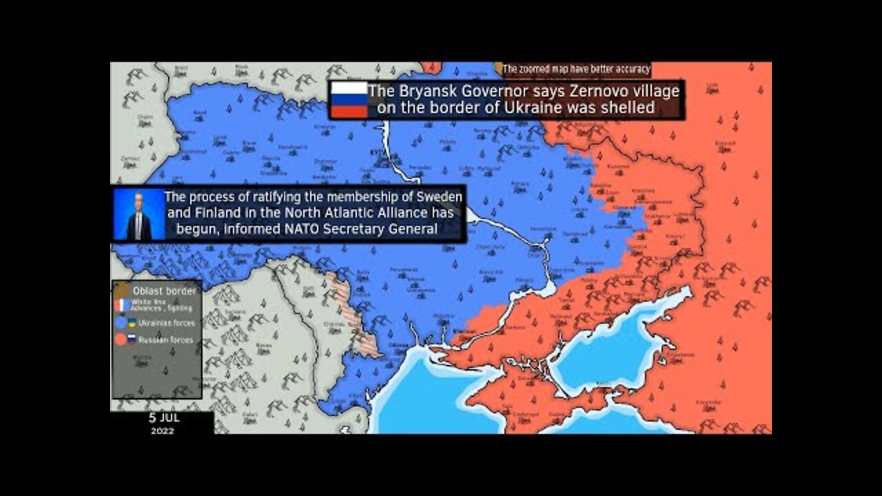 Russian invasion of Ukraine [5 Jul 2022] 'Today'