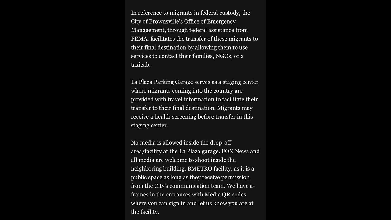 Must watch!👀 Federal Govt. Mass Releasing single adult Male migrants in Brownsville