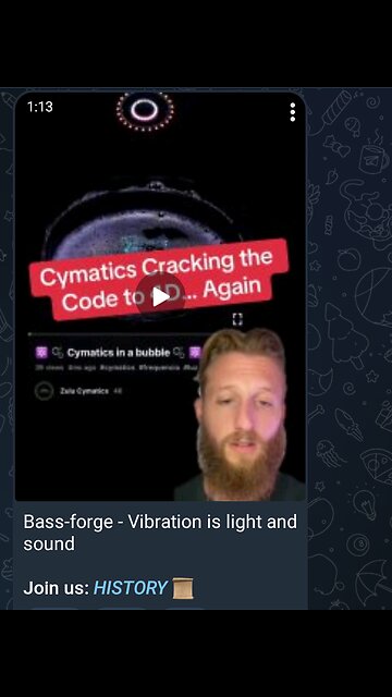 Documentary: Cymatic Light and Sound