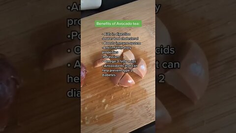 Avocado tea from the seed! Simple directions in thread! Avocado is a superfood if you ask me