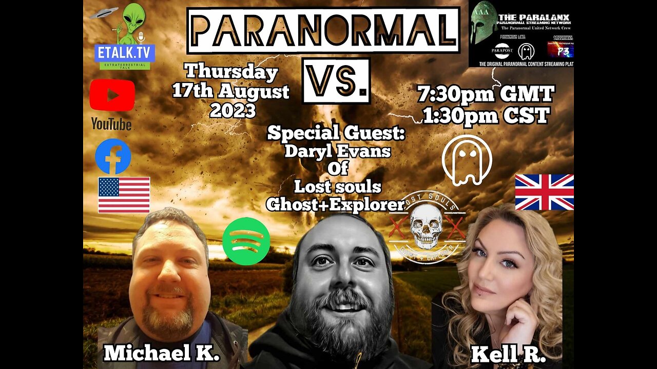 Paranormal Vs.: Episode Seventeen with special guest Daryl Evans