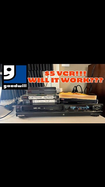 Will this $5 VCR Play a 25 year old tape???