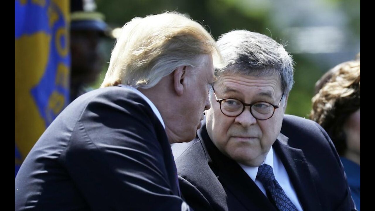 Trump Releases Letter Showing AG Barr Pressured PA US Attorney Not To Investigate Voter Fraud