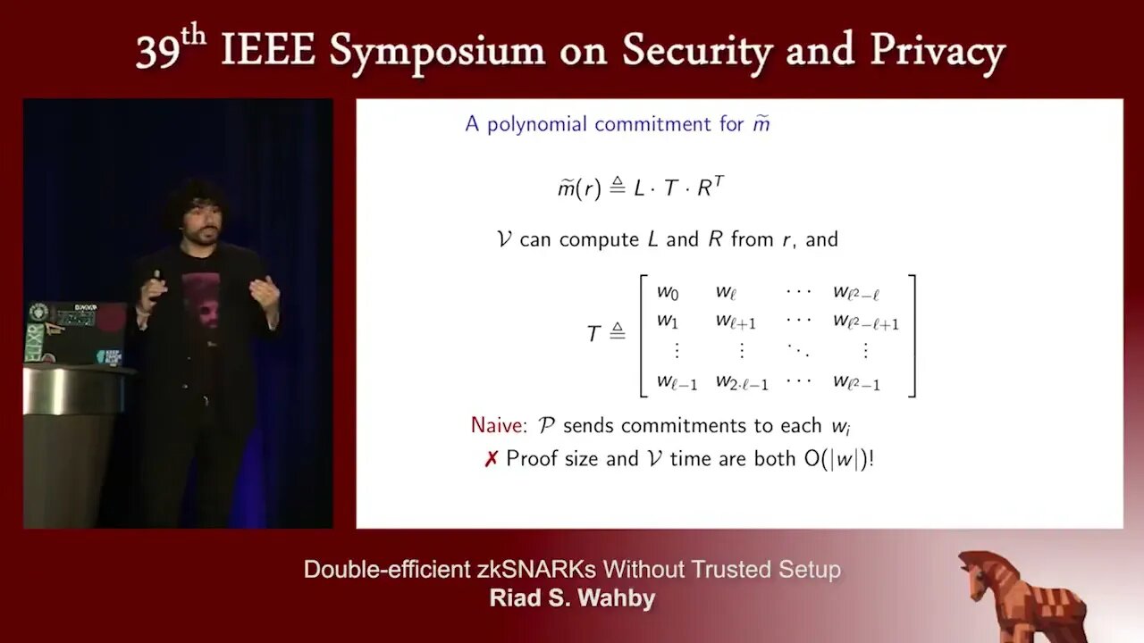 Double efficient zkSNARKs Without Trusted Setup
