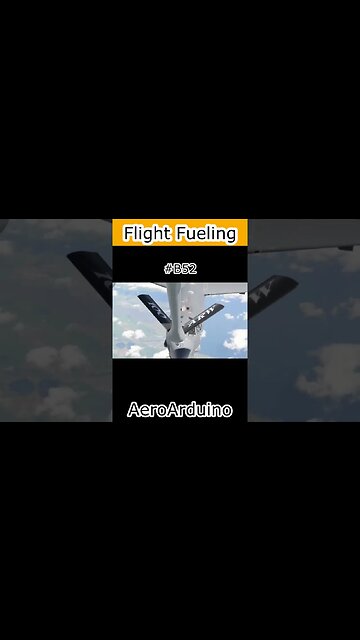 Crazy How Giant #B52 Stratofortress Flight Fueling #Aviation #Fly #AeroArduino