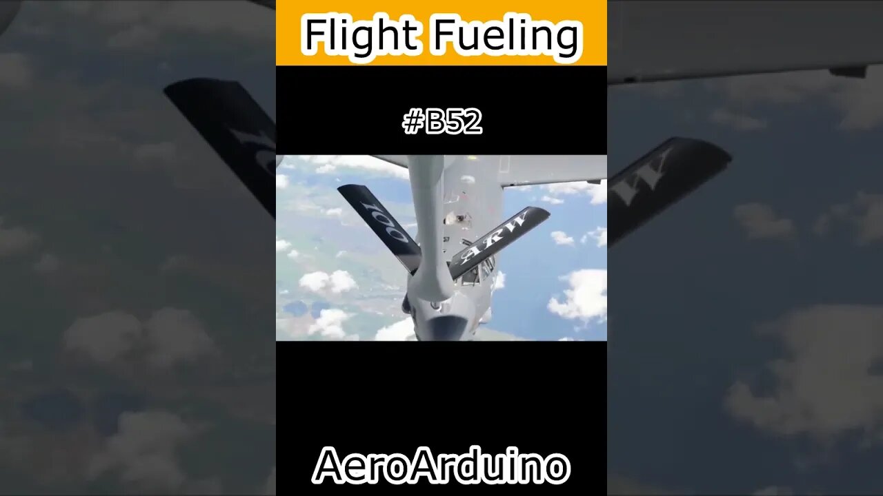 Crazy How Giant #B52 Stratofortress Flight Fueling #Aviation #Fly #AeroArduino