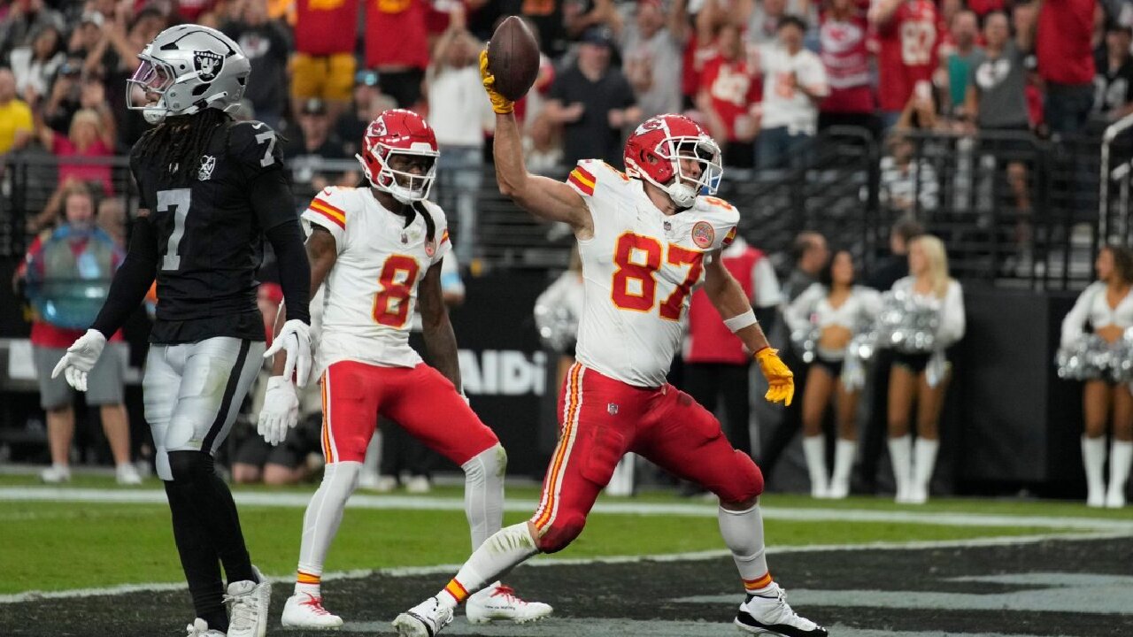 Kansas City Chiefs Vs. Las Vegas Raiders Week 8 Highlights | 2024