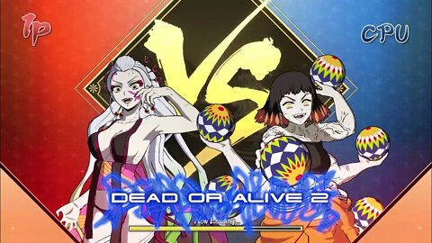 Daki Vs. Susamaru - Jintsuriki - Dead Or Alive 2 Soundtrack Music - D.O.A. 2 - VERY HARD CPU