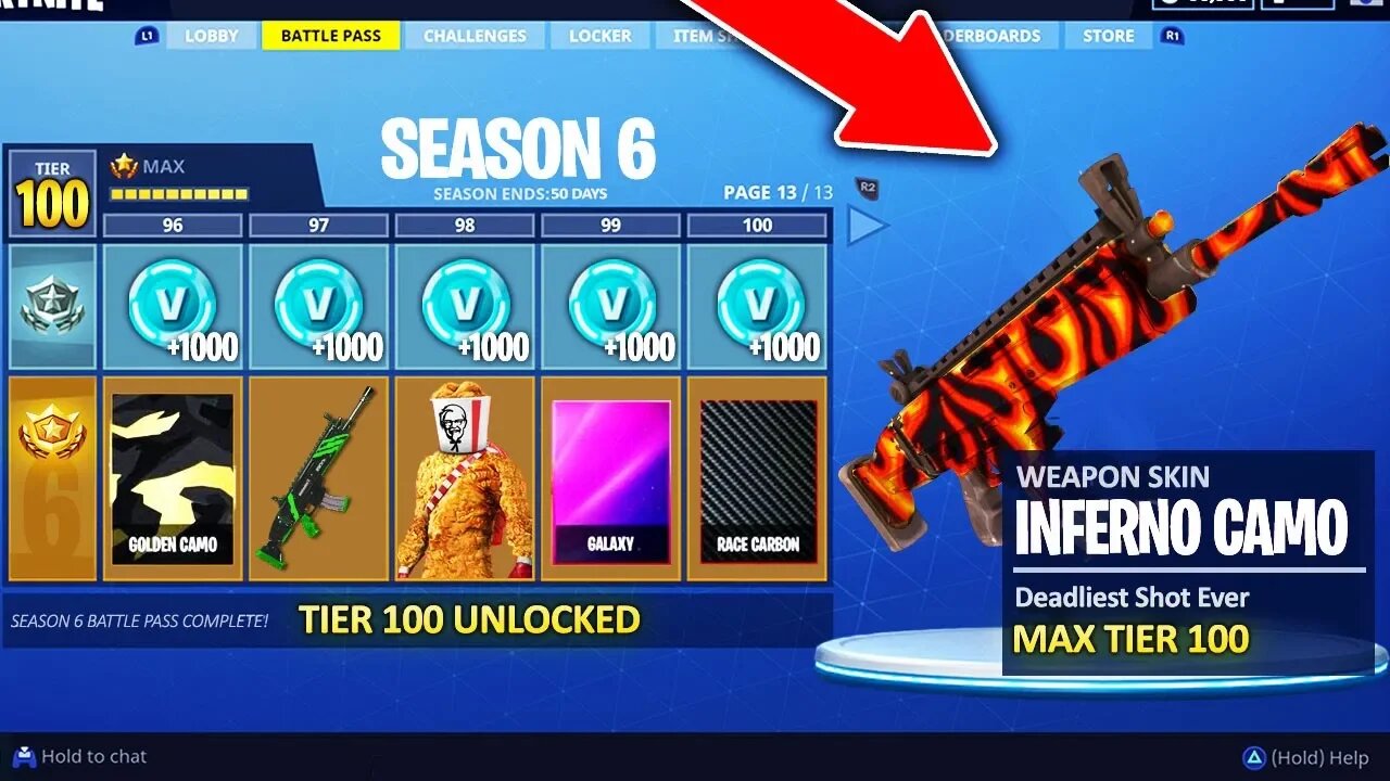 *NEW* SEASON 6 BATTLE PASS LEAKED! (Fortnite: Battle Royale)